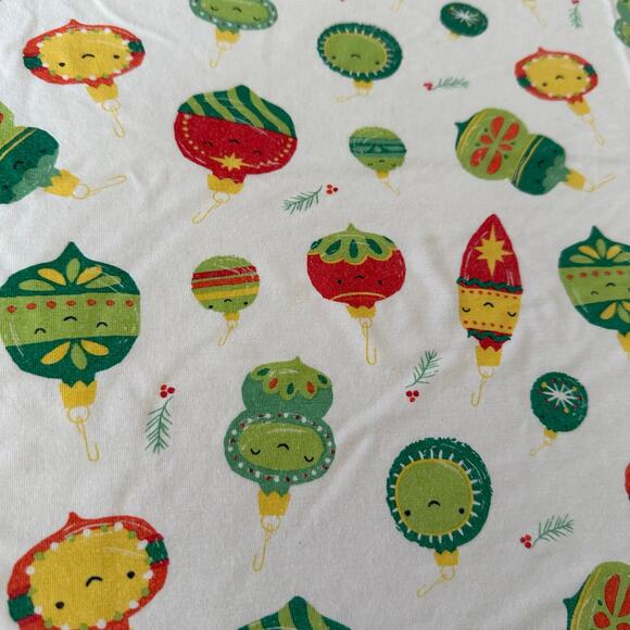 Angel Dear Holiday Ornament Christmas baby swaddle blanket 45 x 45 red green - Picture 2 of 6